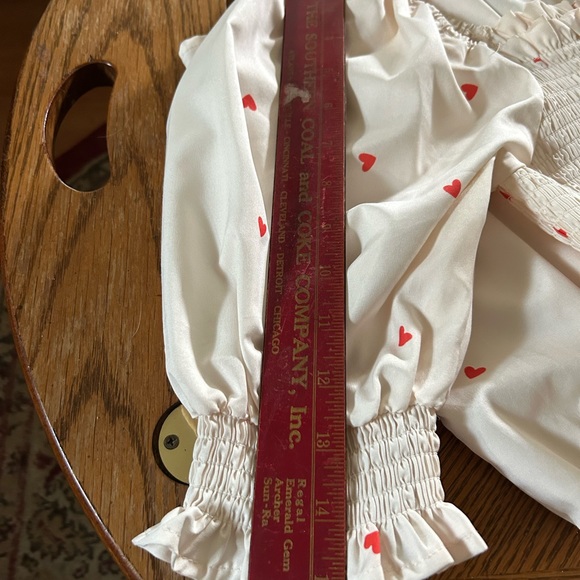 Vintage Prairiecore Heart Print Dress - Picture 10 of 11